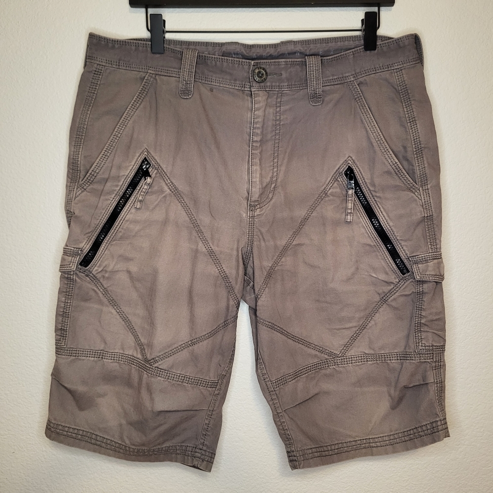 Armani Exchange Utility zip cargo shorts
